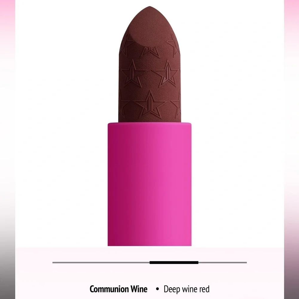 Jeffree Star Velvet Trap lipstick in color Communion Wine. New!